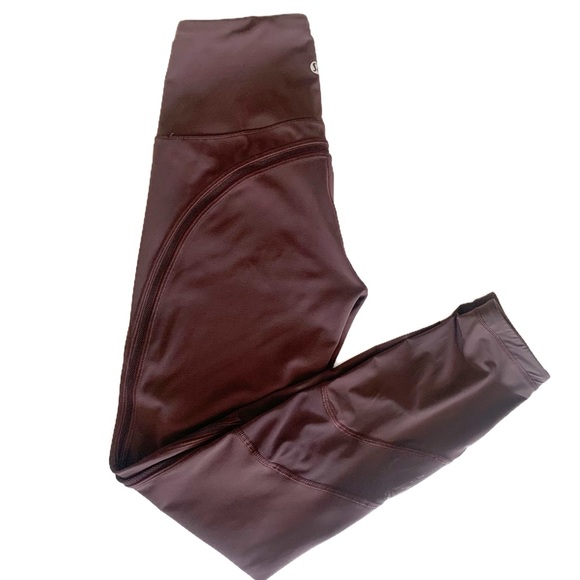 Lululemon High Waisted Leggings Size 4 - Picture 5 of 5